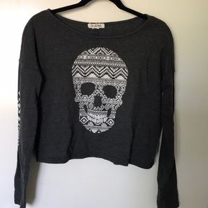 Comfy skull sweater